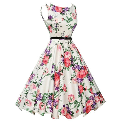 EJVS™  Summer Vestidos Floral Dress