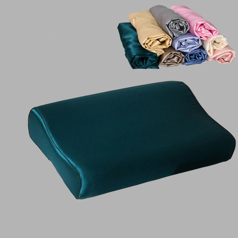 EJVS™  Luxury Satin Pillowcase - Memory Foam