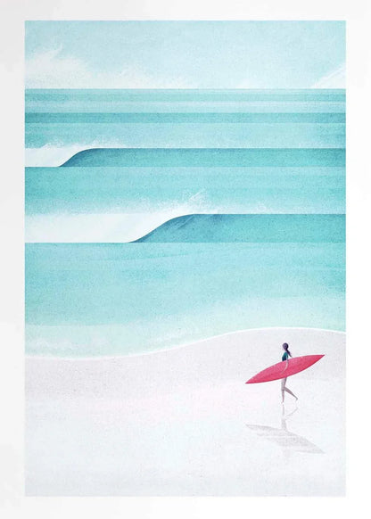 EJVS™ Summer Beach Canvas Wall Art