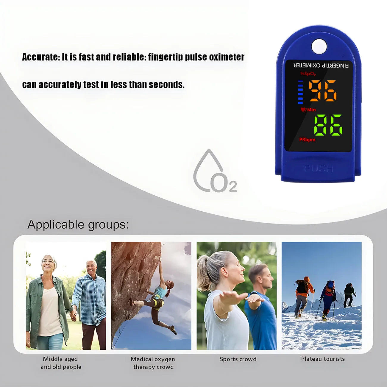 EJVS™ Finger Pulse Child Oximeter Pulsoximeter