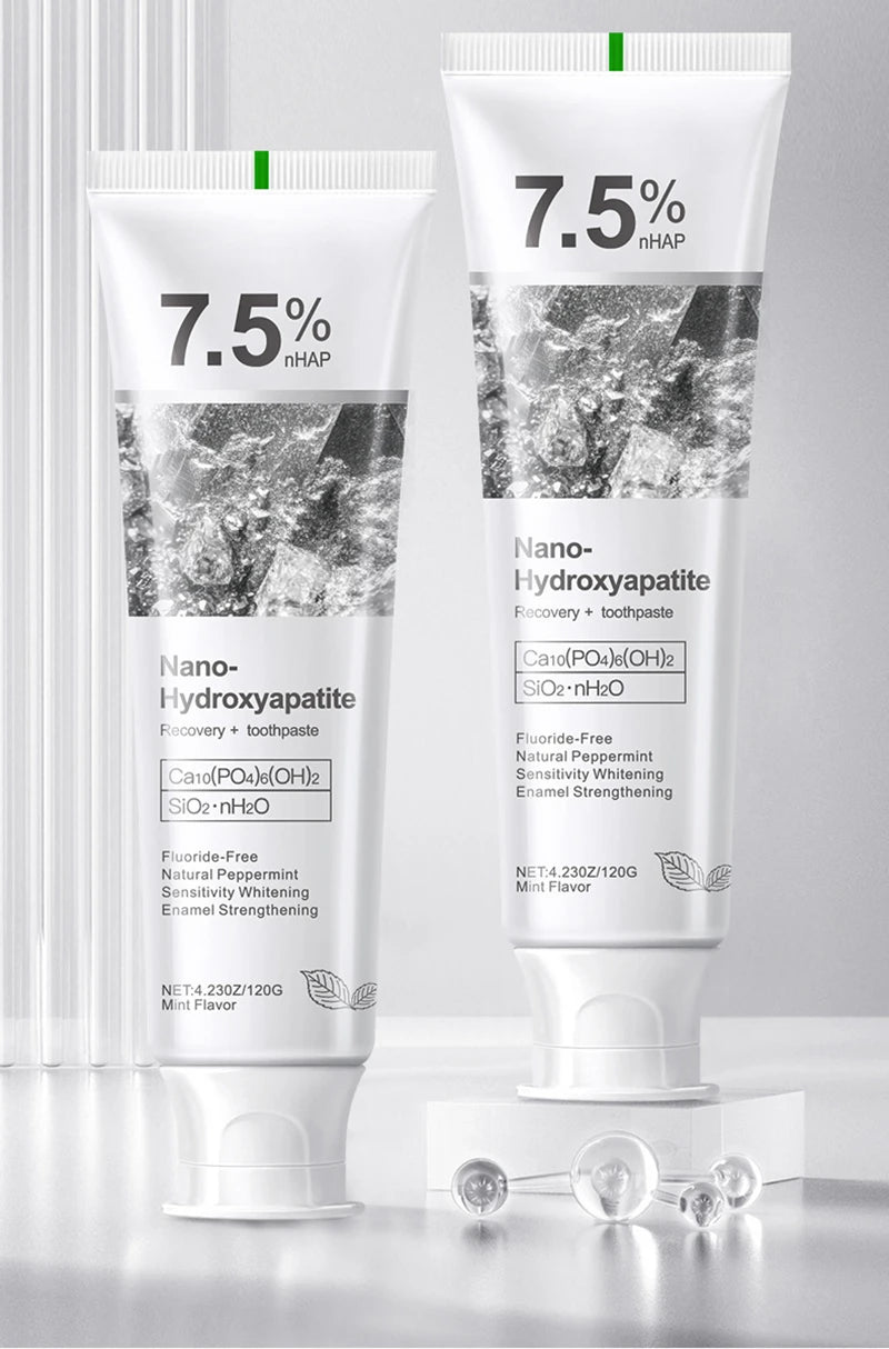 EJVS™  7.5% Hydroxyapatite Probiotic Teeth Whitening Toothpaste Enamel Oral Cavity Repair