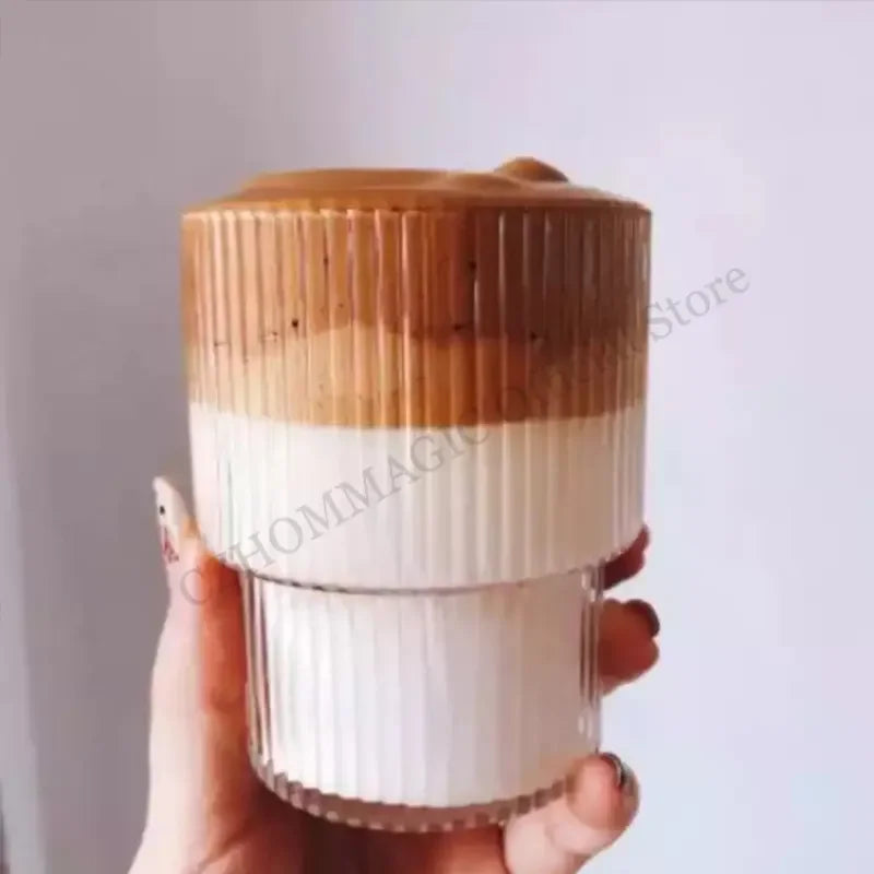 Glass Drinkware – Latte, Coffee, Tea, Juice & Whiskey Mug