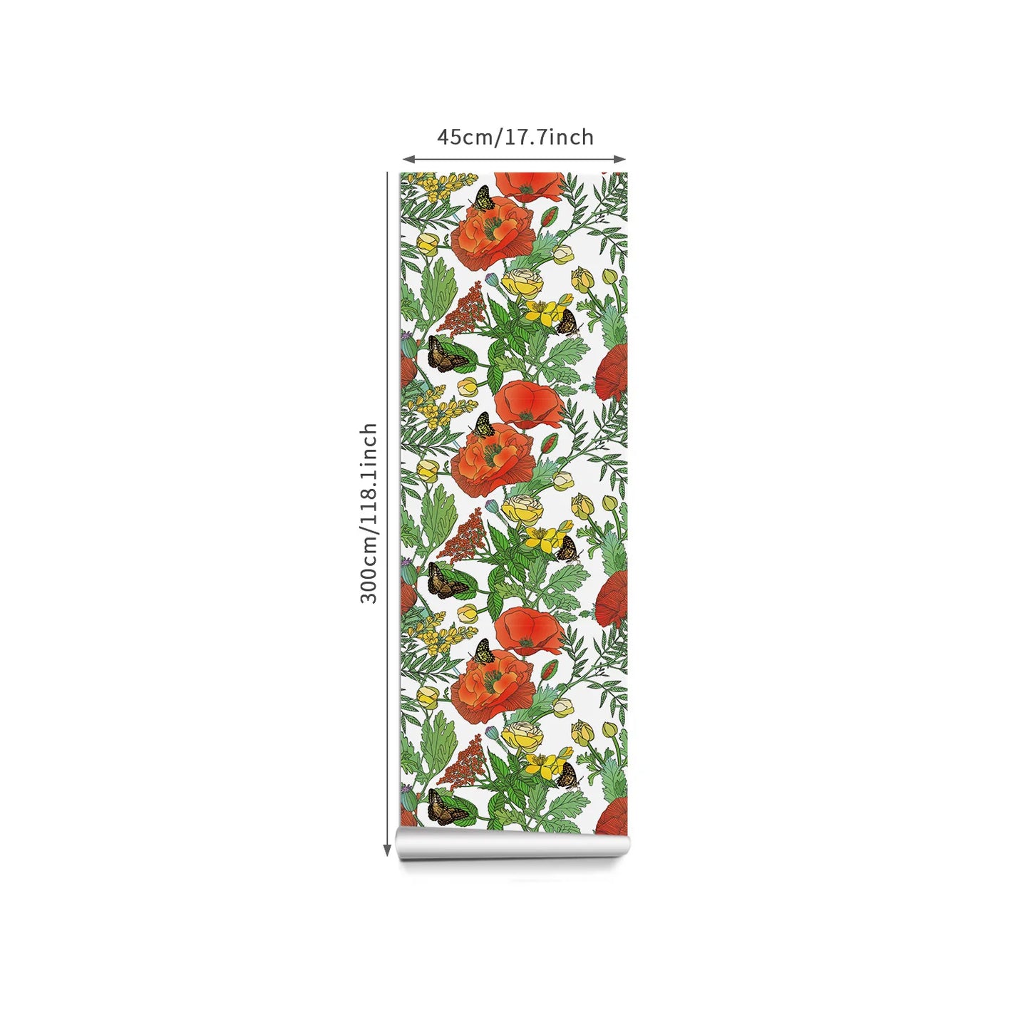 EJVS™ Peel & Stick Botanical Wall Mural
