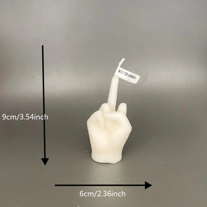 EJVS™  Middle Finger Scented Decorative Candle