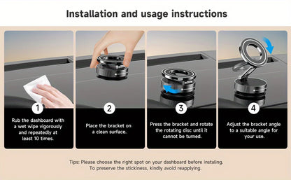 EJVS™  Magnetic Suction Phone Holder