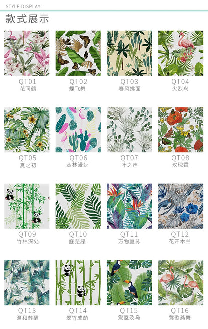 EJVS™ Peel & Stick Botanical Wall Mural