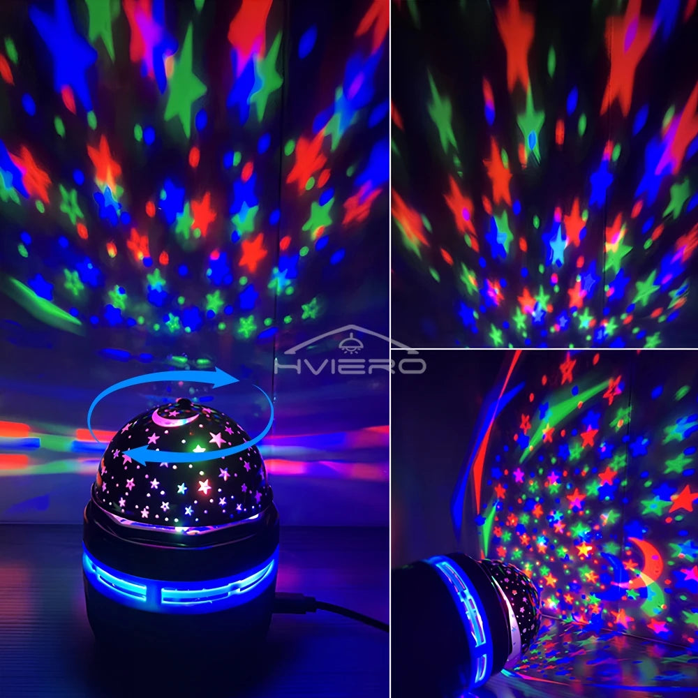 EJVS™ Galaxy Night Light Projector