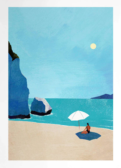 EJVS™ Summer Beach Canvas Wall Art