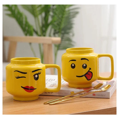 EJVS™ Cute Cartoon 250ml Ceramic Mug
