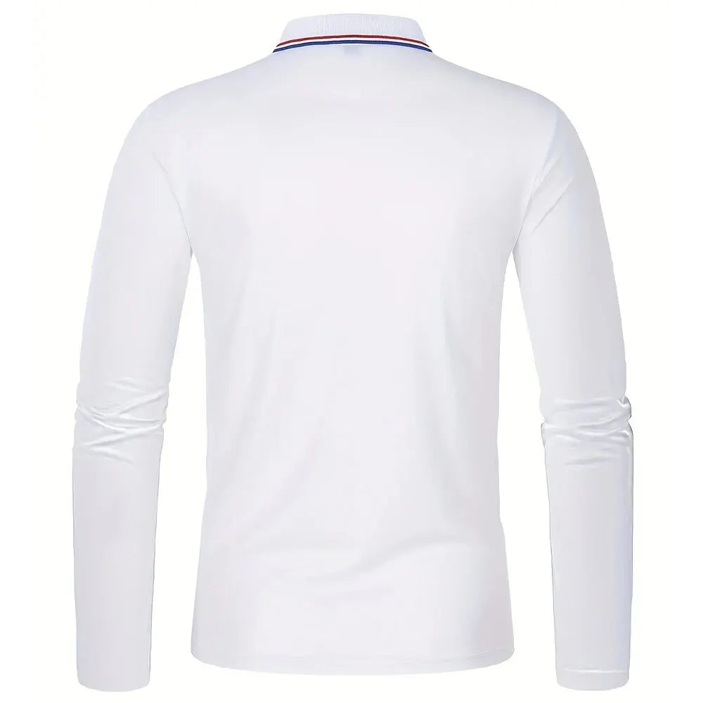 EJVS™ Long Sleeved Polo T-Shirt