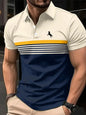 EJVS™ 3D Horse Print Golf Shirt