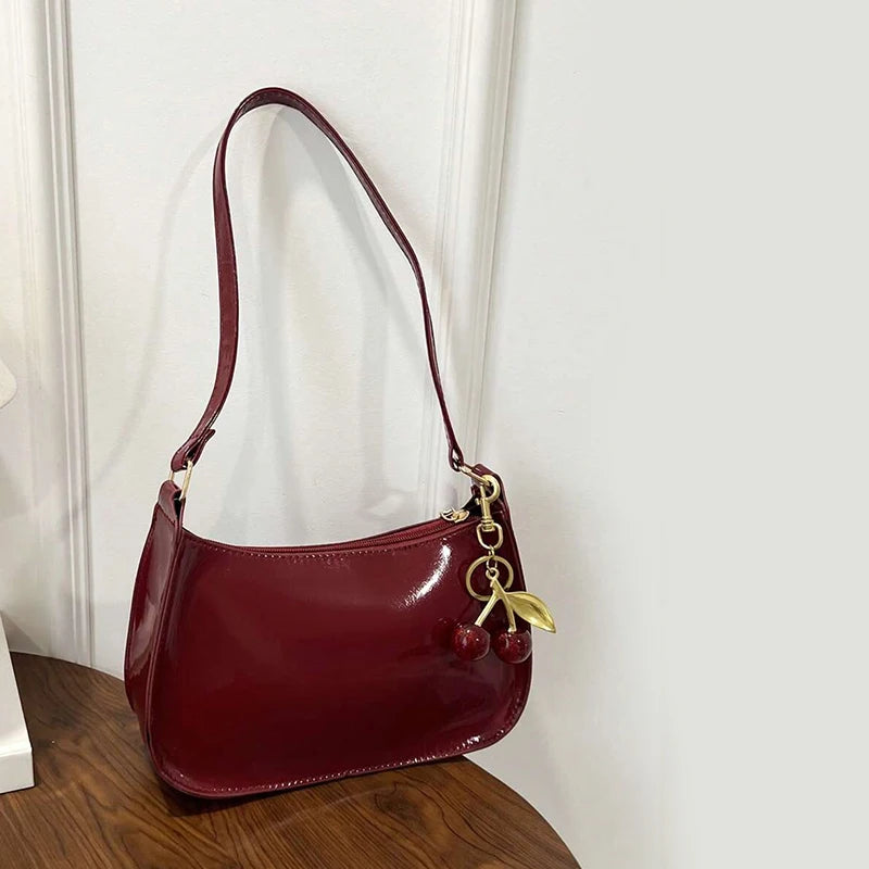 EJVS™  Women's PU Leather Handbag Shoulder Underarm Bag