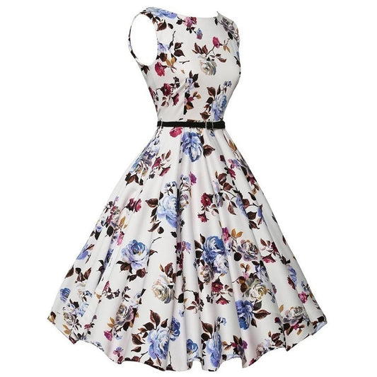 EJVS™  Summer Vestidos Floral Dress