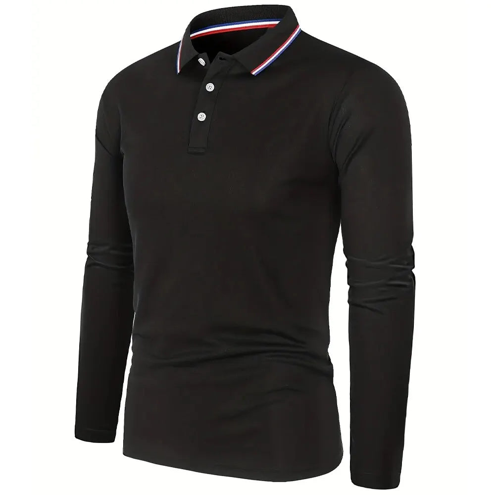 EJVS™ Long Sleeved Polo T-Shirt