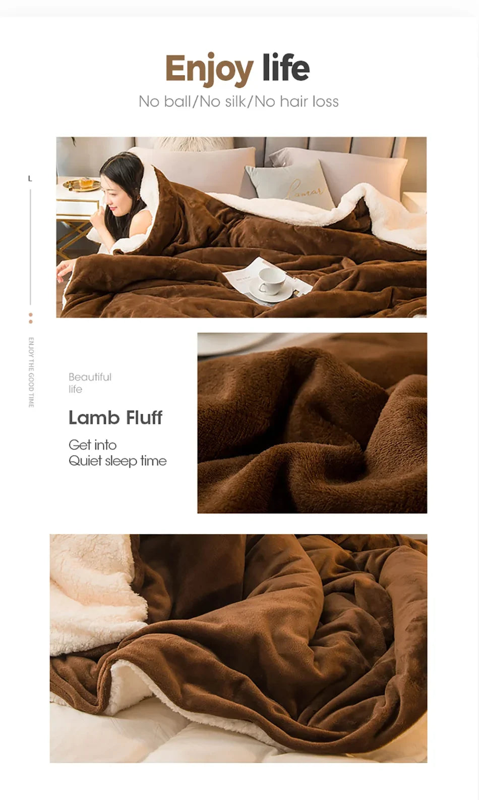 EJVS™ Warm Wool Bed Blanket