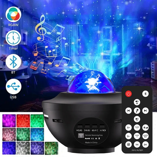 EJVS™ Galaxy Starry Projector Night Light