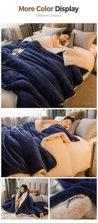 EJVS™ Warm Wool Bed Blanket