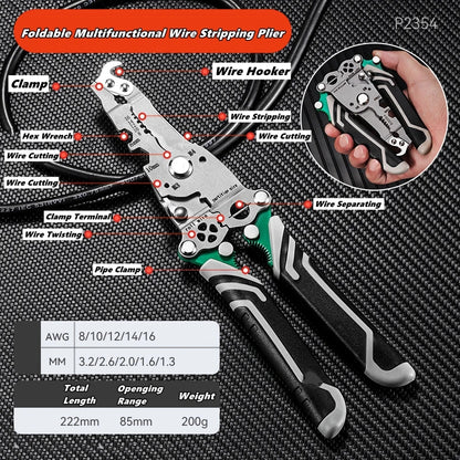 EJVS™ Multifunctional Folding Pliers