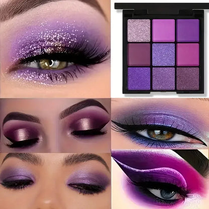 EJVS™ 9 Color Matte Shimmering Makeup