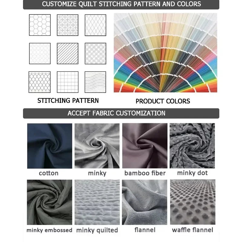 EJVS™  Heavy Gravity Blanket for Anxiety Relief
