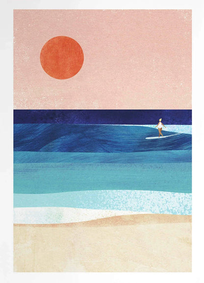 EJVS™ Summer Beach Canvas Wall Art