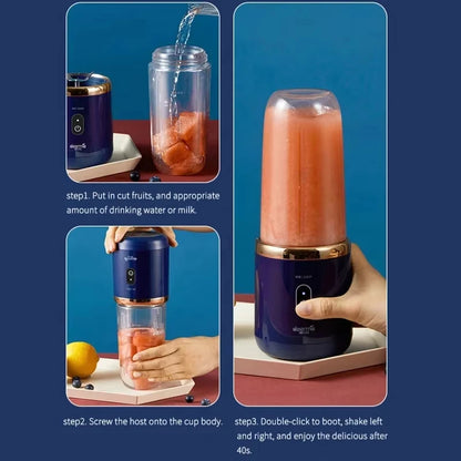 EJVS™  Portable 2-in-1 Blender & Juicer - USB Rechargeable