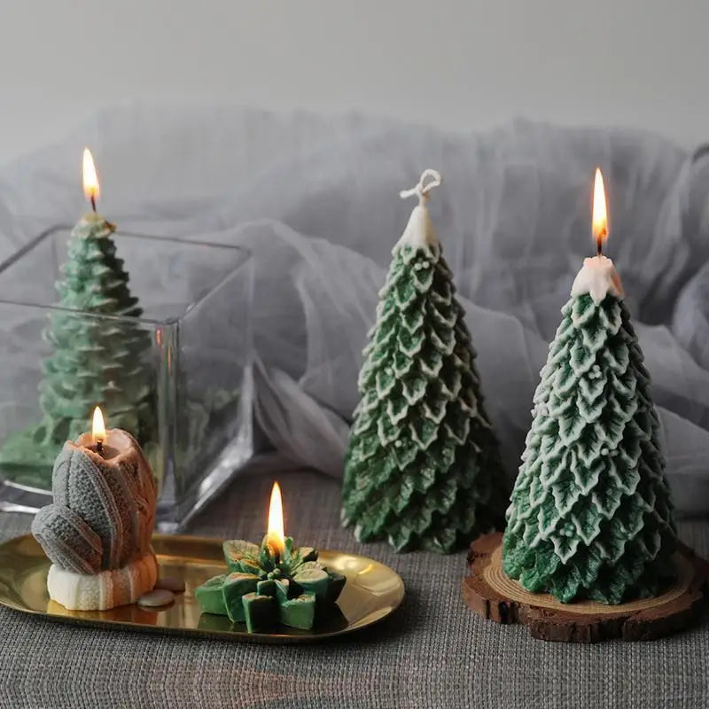 EJVS™ Scented Candles Christmas Tree Candles