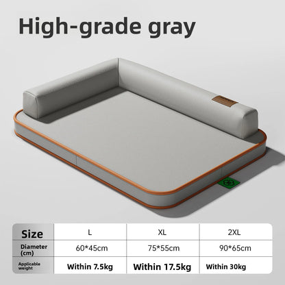 EJVS™  Dog mat suitable for all seasons, medium-sized and large waterproof and tear resistant dog bed, summer removable and washable