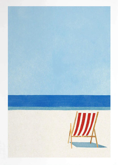 EJVS™ Summer Beach Canvas Wall Art