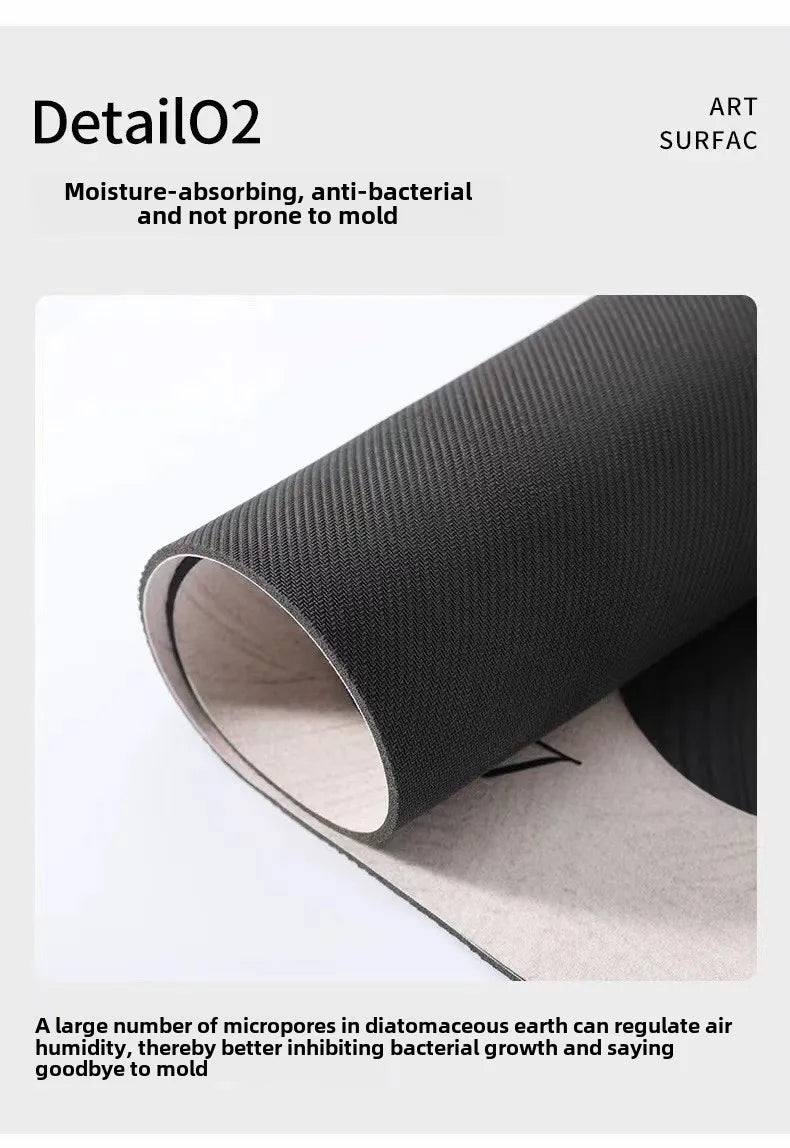 EJVS™ U-Shaped Bathroom Mat