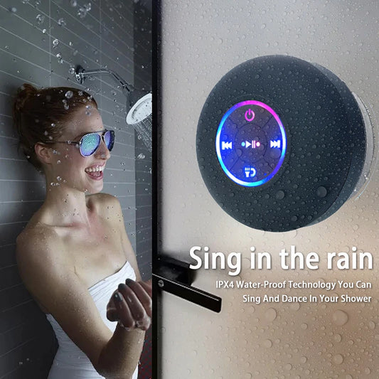 EJVS™  Portable Bluetooth Audio IPX4 Waterproof LED Lights