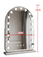 EJVS™ Arched LED Makeup Mirror – 10x Magnification