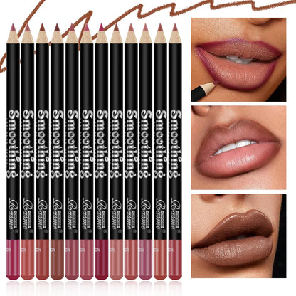 EJVS™  12 Colours Professional Lip Liner