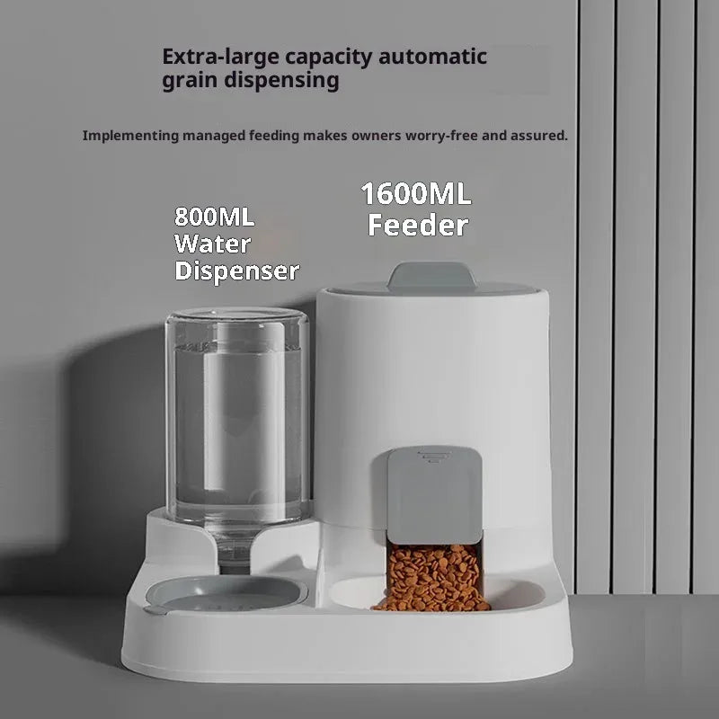 EJVS™  2-in-1 Automatic Pet Feeder & Waterer