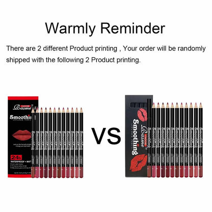 EJVS™  12 Colours Professional Lip Liner