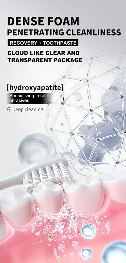EJVS™  7.5% Hydroxyapatite Probiotic Teeth Whitening Toothpaste Enamel Oral Cavity Repair