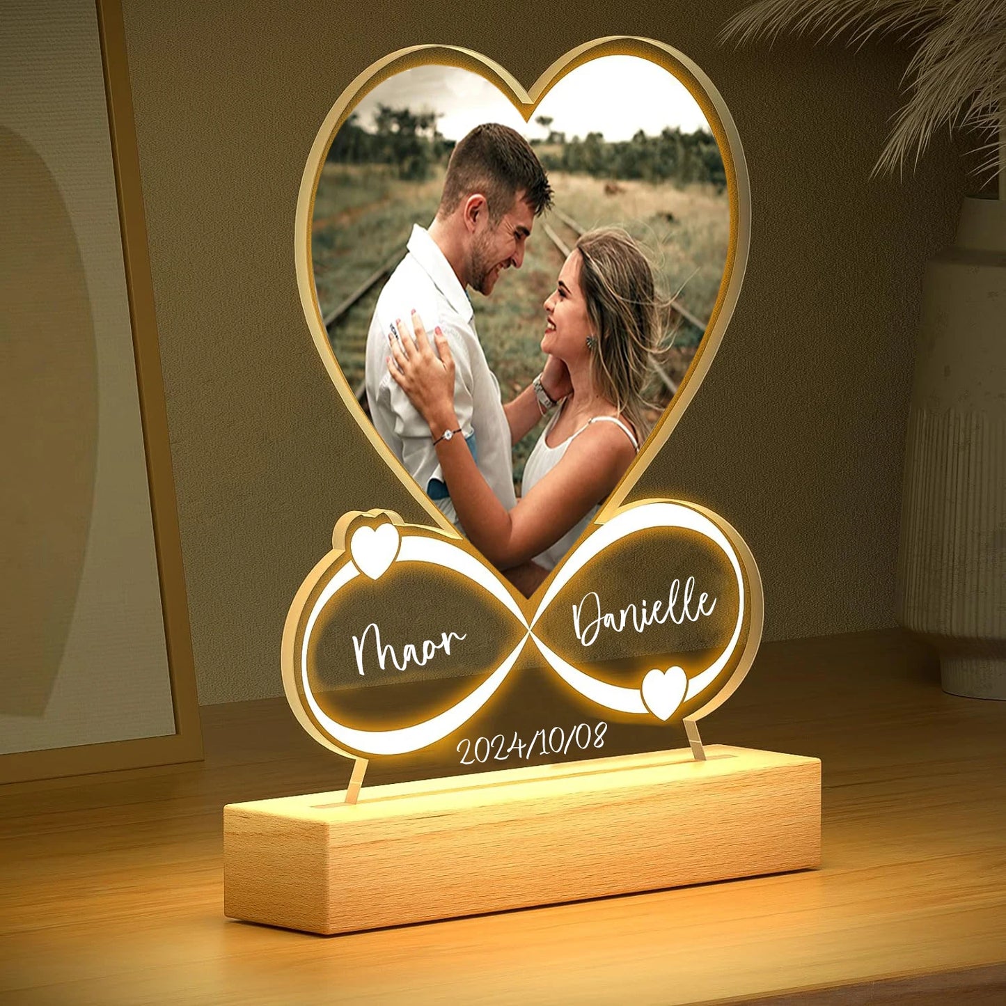 EJVS™  Personalized Love Plaque For Couples