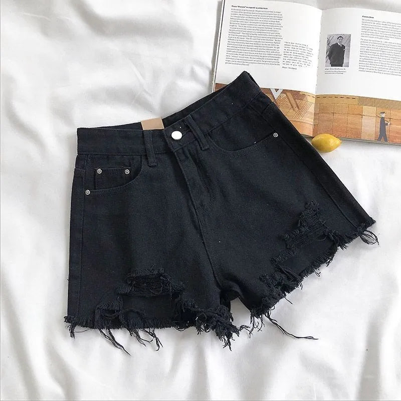 EJVS™  Korean Denim Shorts Hot Pants
