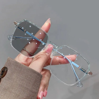EJVS™  Photochromic Anti Radiation Glasses Metal Eyeglass For Women & Men