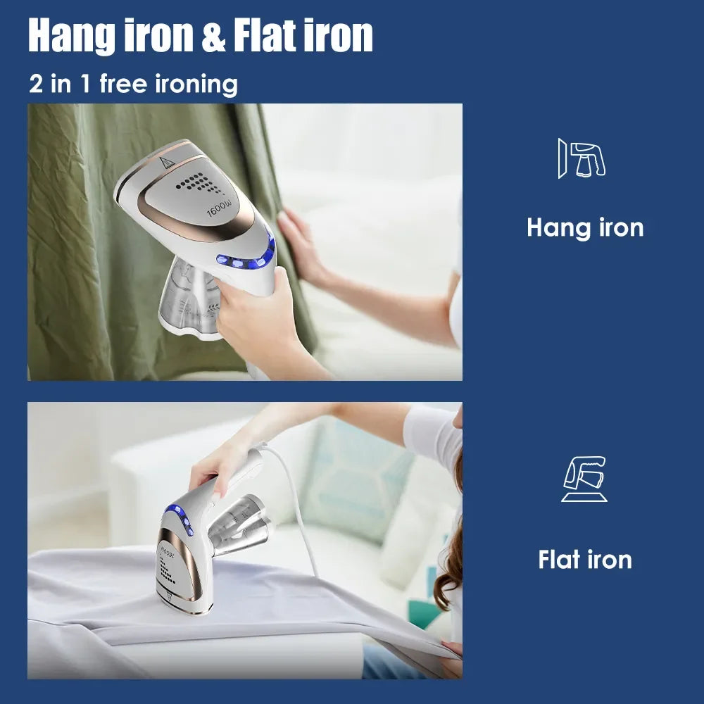 EJVS™ Foldable Handheld Clothes Steamer
