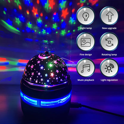 EJVS™ Galaxy Night Light Projector