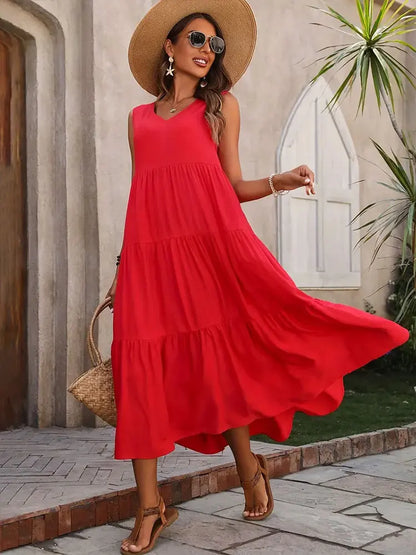EJVS™ Summer Casual Brand Dress Femme