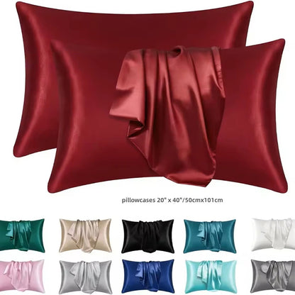 EJVS™ Silky Satin Pillowcase