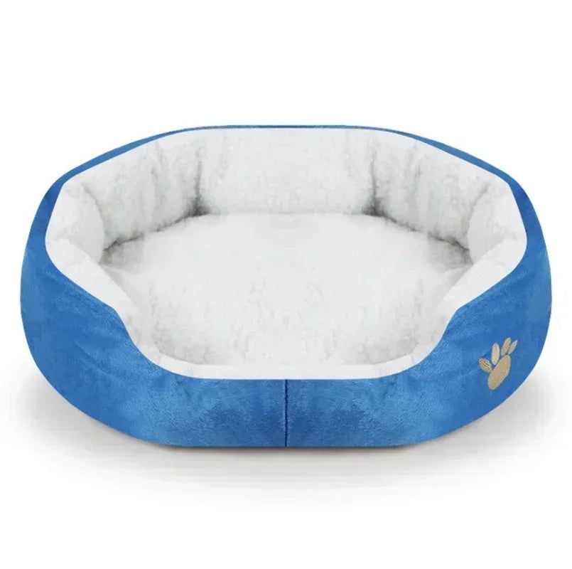 EJVS™  Dog Beds for Large Dogs Cashmere Warming Pet Dog Bed Sofa Lounger Cat Nest Baskets Plush Kennel Bed Comfortable Pet Supplies