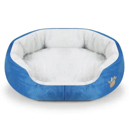EJVS™  Dog Beds for Large Dogs Cashmere Warming Pet Dog Bed Sofa Lounger Cat Nest Baskets Plush Kennel Bed Comfortable Pet Supplies