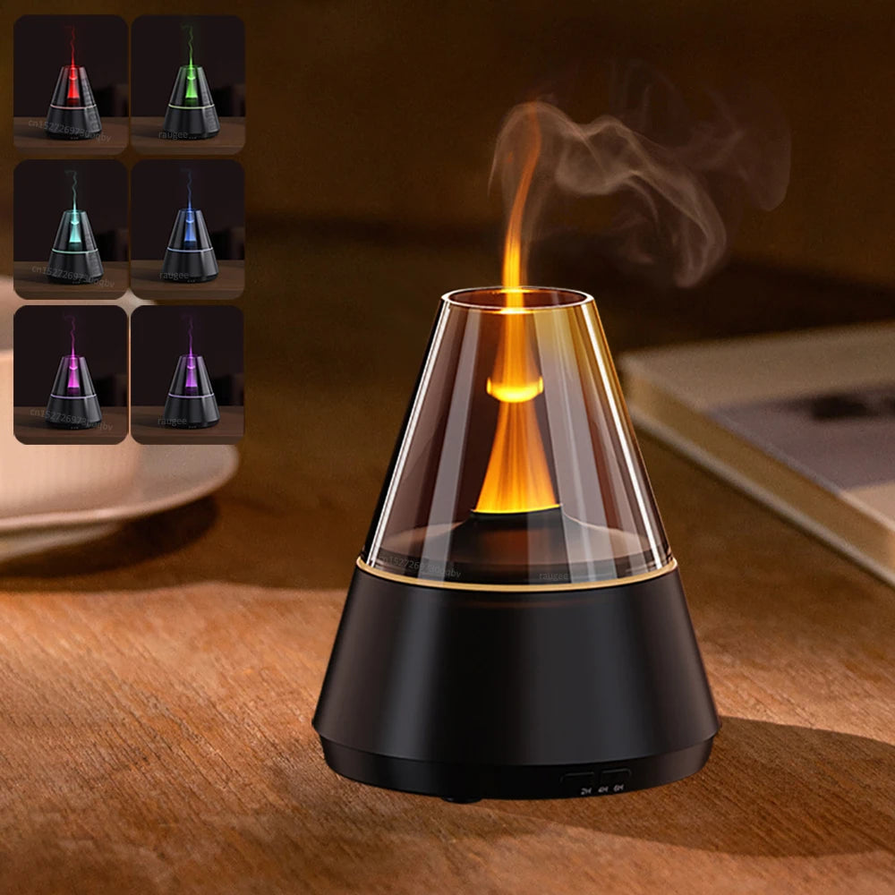 EJVS™ Flame Essential Oil Diffuser Aromatherapy Humidifier