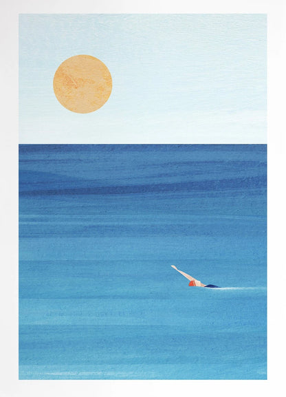 EJVS™ Summer Beach Canvas Wall Art