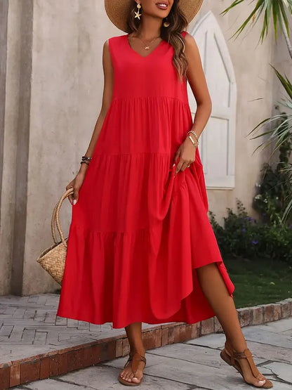 EJVS™ Summer Casual Brand Dress Femme