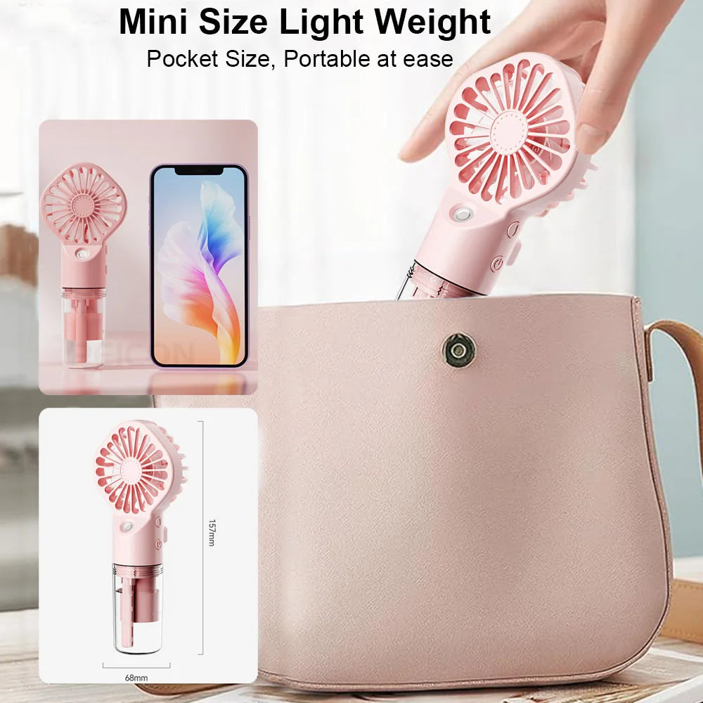EJVS™ Rechargeable Mini Humidifier Fan