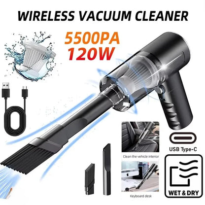 EJVS™ Wireless Home Car Vacuum Cleaner
